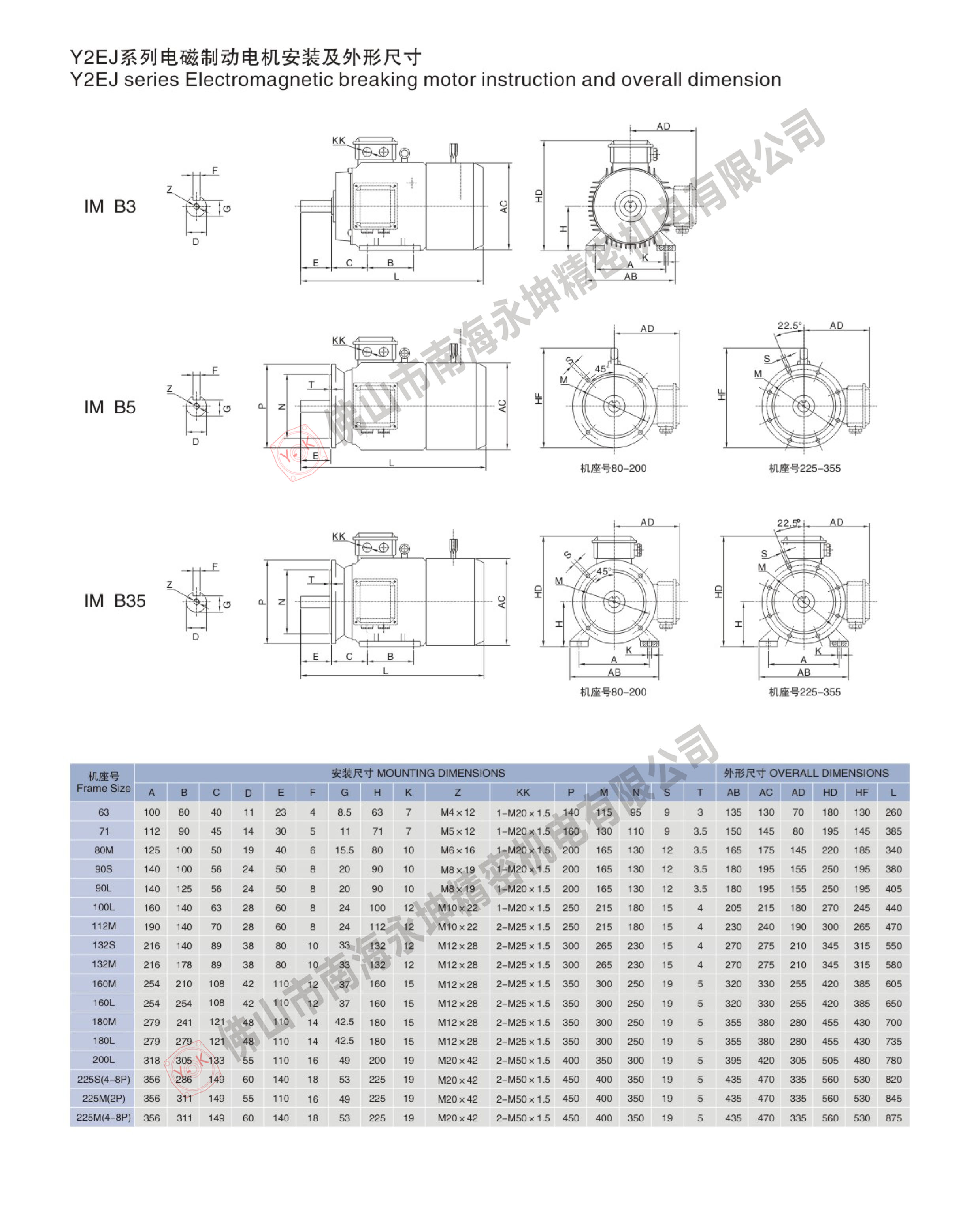 電磁制動(dòng)剎車(chē)電機(jī)